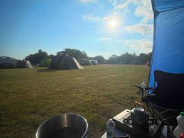 View from tent