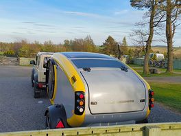 Jimny and mink camper at bonners lodge, a perfect stop and great for visiting beamish museum