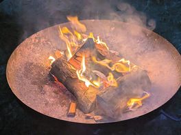 Quality logs and kindling provided by the host