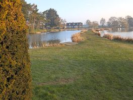 Looking over the fishing lake