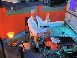 Evening bbq and chill out time