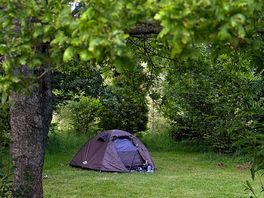 Our tent pitch