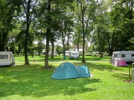 Shaded grass pitches