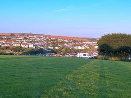 View of kingsbridge from campsite