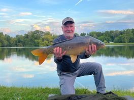 One of the very healthy looking carp.
