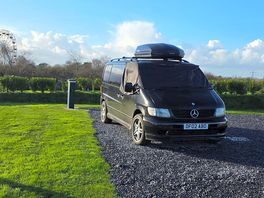 All set up ready for the night