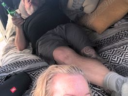 Photo of us both n inside are micro camper