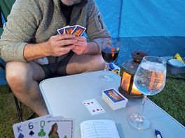 Card games in the evening