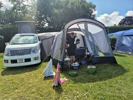 Our little camp.