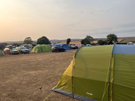 Looking northwest from buckland campsite