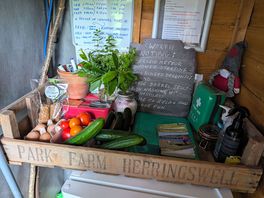 Local information and fresh produce.