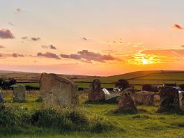 The site even has its own stone circle!