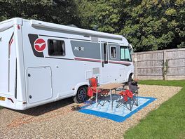 Our van on the site