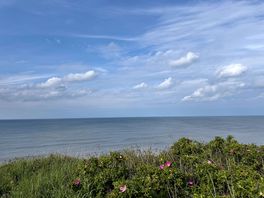 Sea view on coastal walk