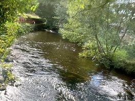 River by the site of the site