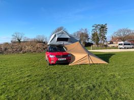 Nice and level for the roof tent.