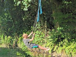 Swing over the stream