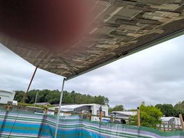 Here comes the rain.