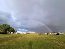 Stormy rainbow