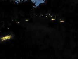 Solar markers at night