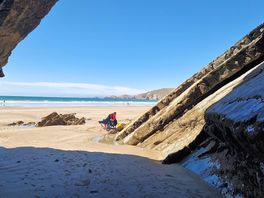 Beach cave