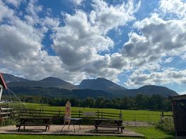 View from loos/showers