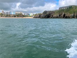 Boat to caldy island