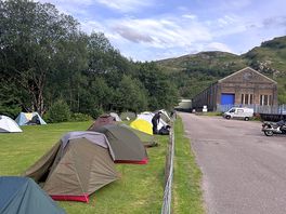 Parking near campsite