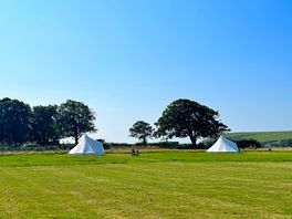 Bell tents for the lazier campers ;)