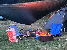 Fire pit always a nice touch