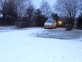 A bit of snow