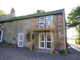 Barn Owl bothy entrance and balcony