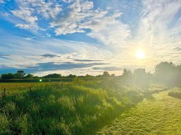 Sunrise at site