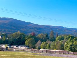View from our caravan