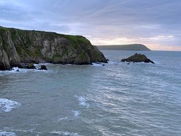 The view from the coastal path a 5-10 minute walk away!