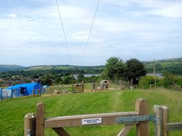 View from the gate