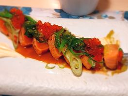 Tataki salmon