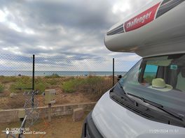 1. reihe am meer stellplatz