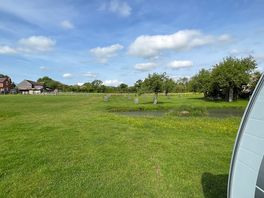 View across the field.