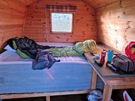 Best not to use an airbed like this, stick to a standard one. 3rd bed only suitable for a child.