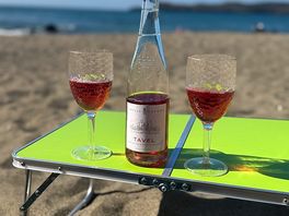 Private beach