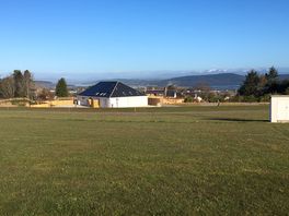 View from hardstanding pitch