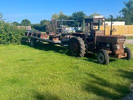 Fire pits tractor