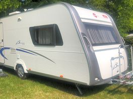 Our own caravan, excellent pitches, electricity and water!!