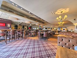 Family bar and soft play at back. there is also an adults only bar.