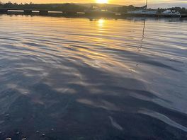 Lough allen at sunset