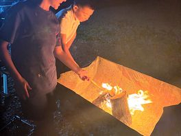The fire pits its a must