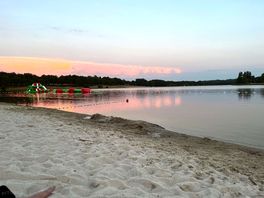 Sunset on the beach