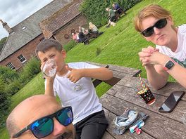 Quick pint after a walk