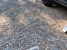 Cobbles not grass